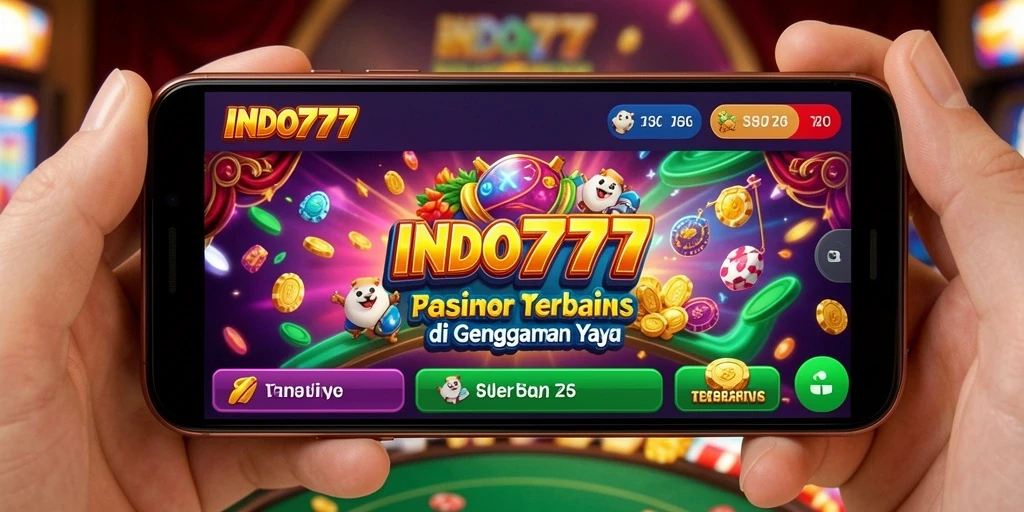 Tampilan gameplay seru dari INDO777 yang menampilkan berbagai permainan Kasino.