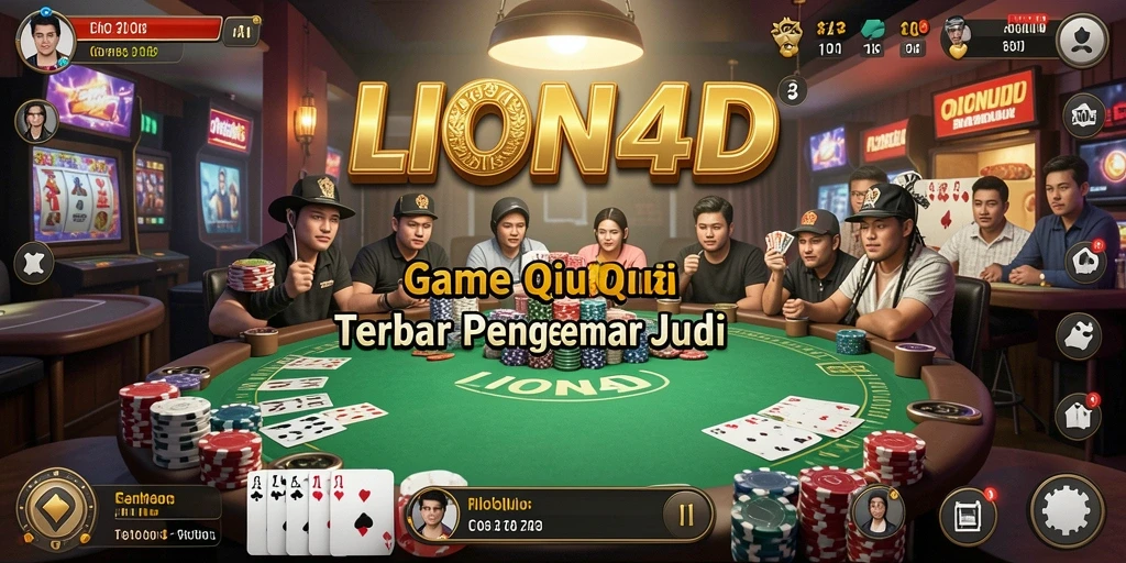 Tampilan gameplay QiuQiu yang penuh aksi dan keseruan.