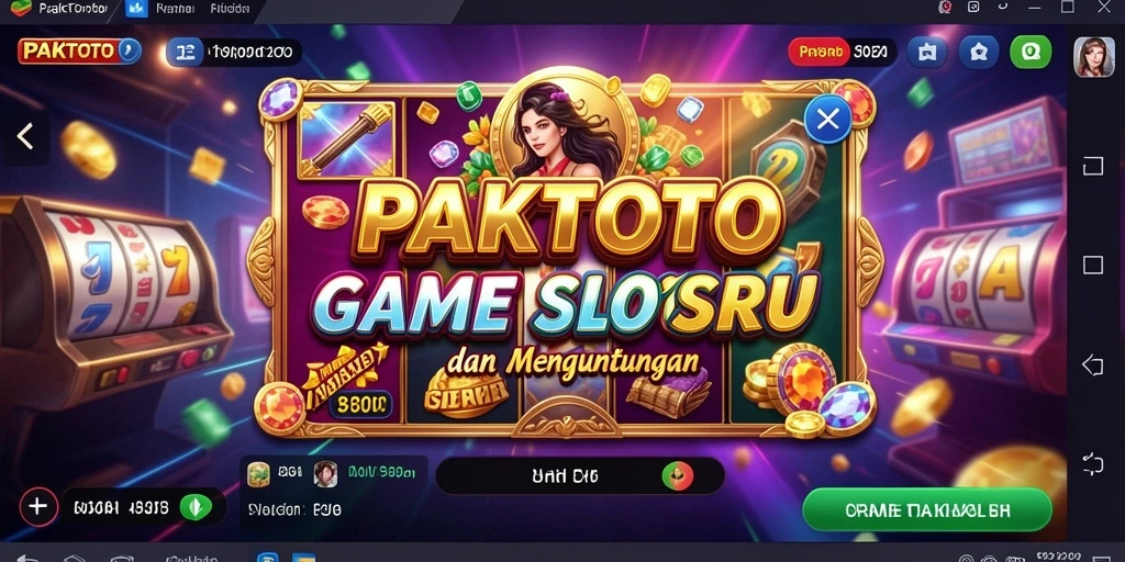Tampilan menarik dari gameplay PAKTOTO yang memukau.
