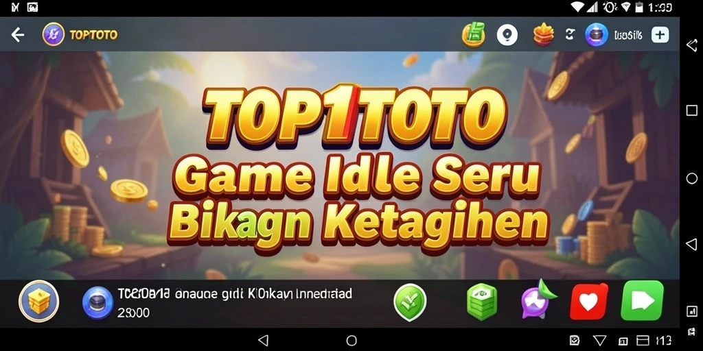 Screenshot yang menampilkan gameplay menarik dari TOP1TOTO dengan grafis yang cerah.