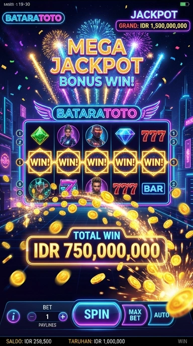 Tampilan antarmuka bataratoto yang sederhana dan mudah dipahami.